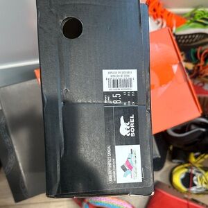 Sorel Kinetic Impact Sandal - Black and White